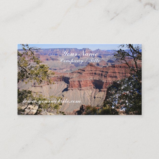 Carte De Visite Canyon grand - jante du sud (Devant)
