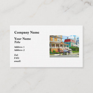 Carte De Visite Cape May NJ – Carrosse à cheval