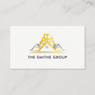 Carte De Visite Capital-risqueur   Entreprise   Construction