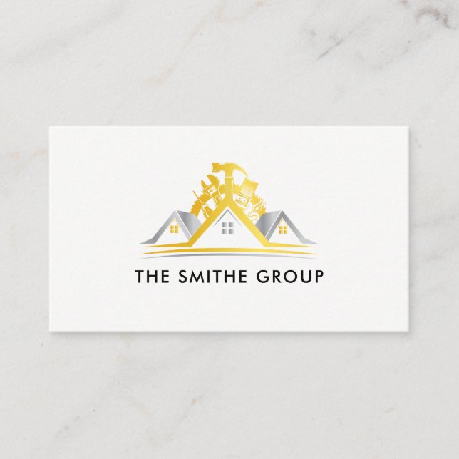 Carte De Visite Capital-risqueur | Entreprise | Construction (Devant)