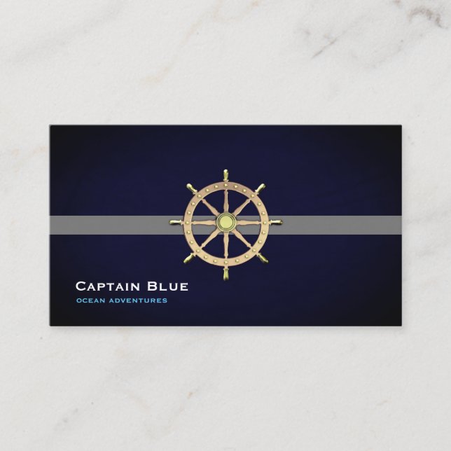 Carte De Visite Captains Wheel (Devant)