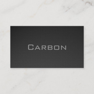 Carte De Visite Carbon Business Card