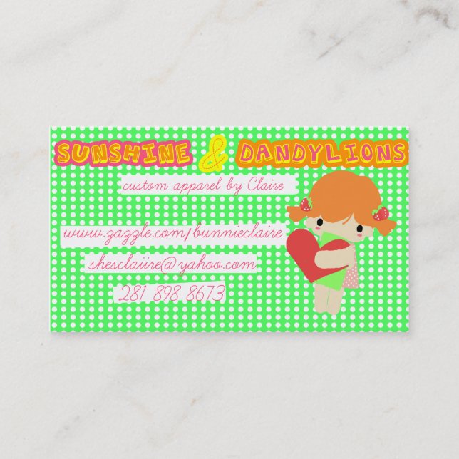 Carte De Visite cardbuisness (Devant)