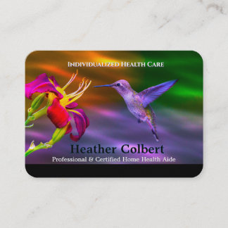 Carte De Visite Caregiver Hum Helper Professional Business Card