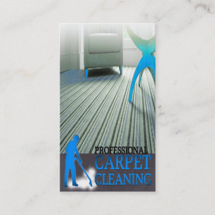 Carte De Visite Carpet Cleaning Service Business Card