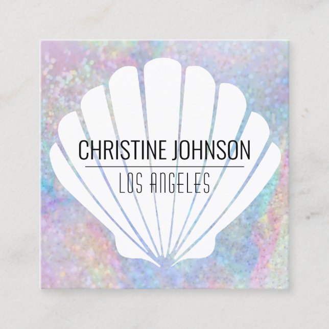 carte de visite carré (Devant)