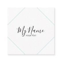 Carte de visite carré