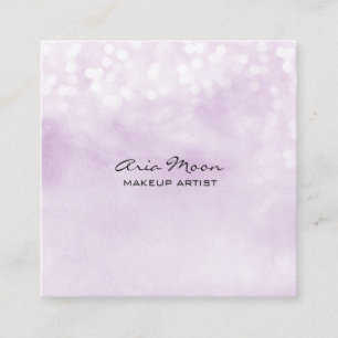 Carte de visite Carré Abstrait Lavender
