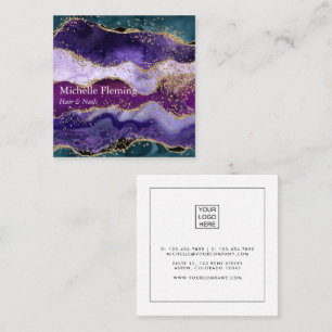Carte de visite Carré Agate