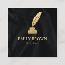 Agent de signature de prêt notaire Quill carré Bla