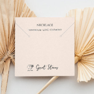 Carte De Visite Carré Ajouter votre logo Emballage de produit Porte-coll