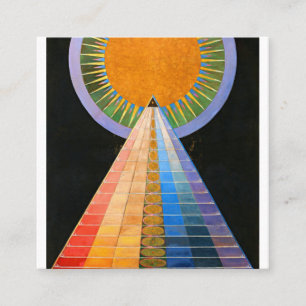 Carte De Visite Carré Altarpiece Hilma Af Klint No 1
