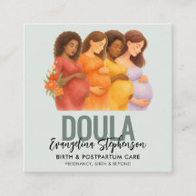 Aquarelle Doula Professionnelle de Naissance Post-