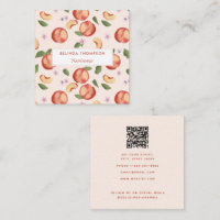 Aquarelle Peaches Blossoms nutritionniste diététic