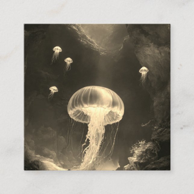 Carte De Visite Carré Architecte de solutions créatives (Devant)