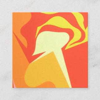 Carte De Visite Carré Beautiful and Vibrant Colors! Business Card