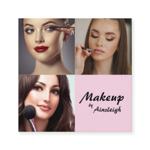 Blush rose élégant Script 3 Photo Maquillage