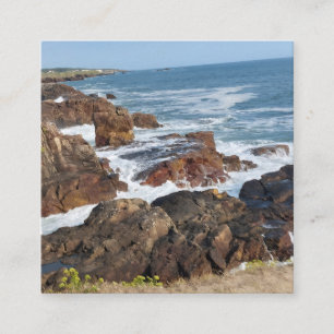 Carte De Visite Carré Bord de mer français en Vendée