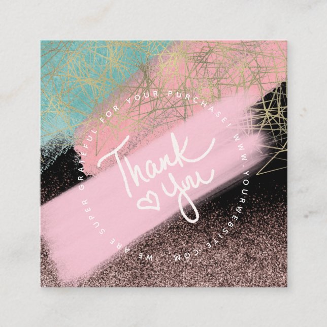 Carte De Visite Carré Boutique Vêtements En Ligne Éclairage Vêtements (Devant)