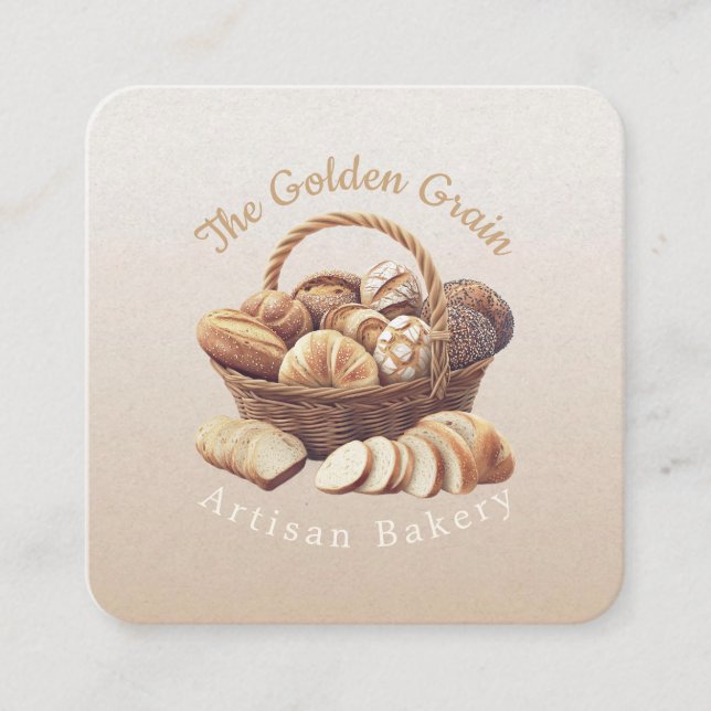 Carte De Visite Carré Business Card (Devant)