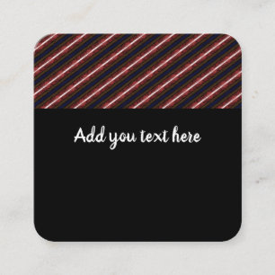 Carte De Visite Carré Business card Jimette Design - Autonum