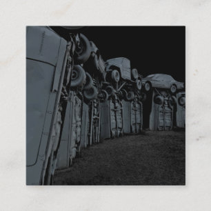 Carte De Visite Carré carhenge