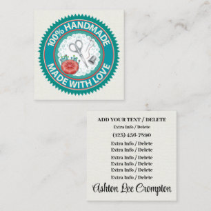 Carte De Visite Carré Carte d'affaires CARRÉ Amour