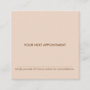 Carte De Visite Carré Carte minimale de rendez-vous de carré de pêche 