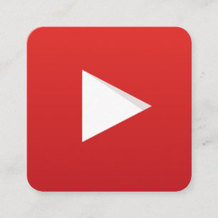 Carte De Visite Carré Chaîne YouTube