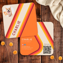 Code QR personnalisé de photo de animal de compagn