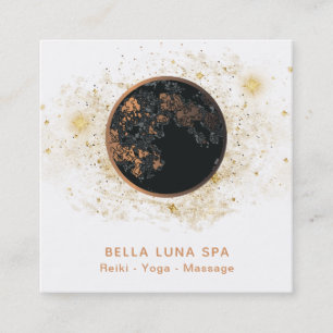 Carte De Visite Carré *~* Cosmos Moon Universe Parties scintillant Stars