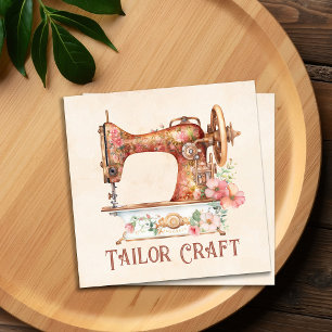 Carte De Visite Carré Couture et modifications - Art de style Vintage