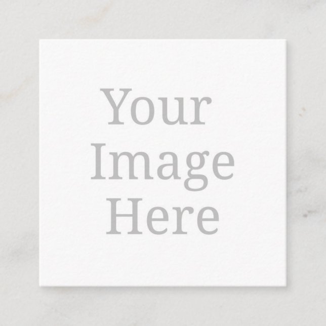Carte De Visite Carré Create your own custom  (Devant)