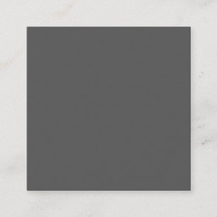 Carte De Visite Carré Créez Votre Propre Conception Personnalisée Gris F