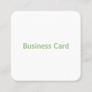 Carte De Visite Carré Créez votre propre modèle arrondi 6,4 cm x 6,4 cm