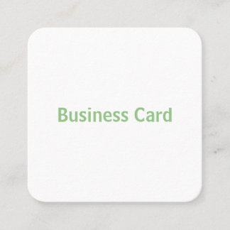 Carte De Visite Carré Créez votre propre modèle arrondi 6,4 cm x 6,4 cm