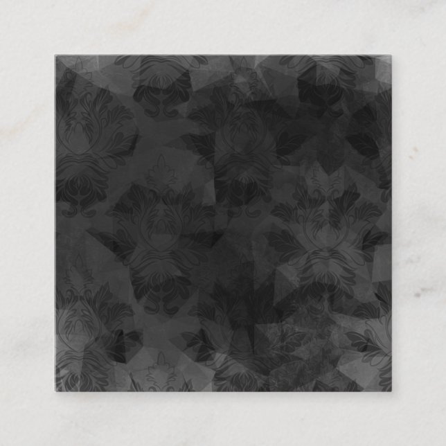 Carte De Visite Carré Créez votre propre personnalisation (Devant)