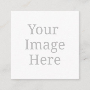 Carte De Visite Carré Créez votre propre personnalisé