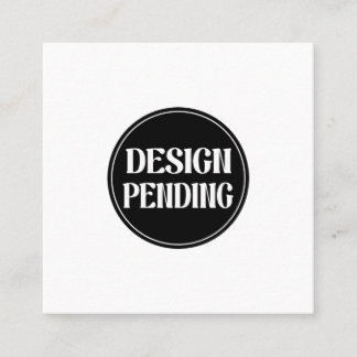 Carte De Visite Carré Custom-made, artistic, elegant