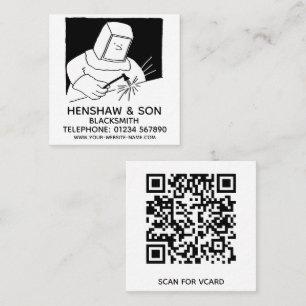Carte de visite Carré de Blacksmith