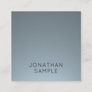 Carte De Visite Carré Design élégant design Carré moderne Luxe moderne