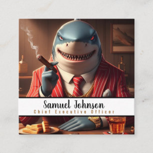 Carte De Visite Carré Directeur Général Drôle