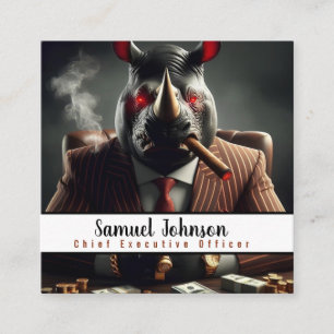 Carte De Visite Carré Directeur Général Drôle