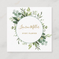Dorée| Aquarelle Eucalyptus Verdure Wreath
