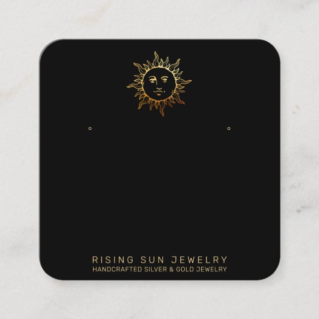 Carte De Visite Carré *~* ÉCRAN ÉCRAN ÉCRAN QR Social Media Sun  (Devant)