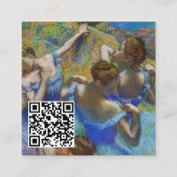 Edgar Degas - Danseurs Bleus - Code QR
