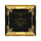 Elite Fashion Designer Black Gold Gems