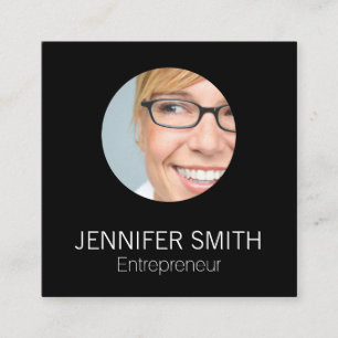 Carte De Visite Carré Entreprise Slek