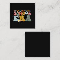 Ère de 100 jours d'école professeur groovy enfants