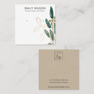 CARTE DE VISITE CARRÉ ÉTUDE DE RESTAURATION DE LA FAUNE D'EUCALYPTUS VER